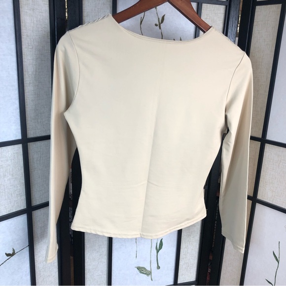 Floral Mesh Fitted Shirt. Women’s Sexy Sheer Tee. Size Small/Medium. - Picture 6 of 8